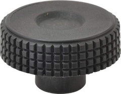 Elesa - 1.57" Head, Knurled Knob - Female Insert, Plastic - Eagle Tool & Supply