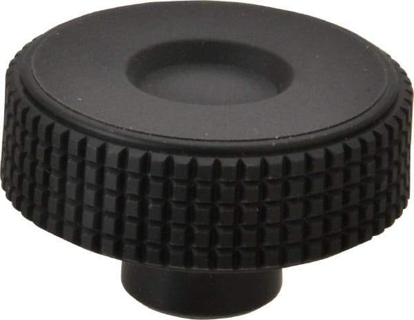 Elesa - 1.97" Head, Knurled Knob - Female Insert, Plastic - Eagle Tool & Supply