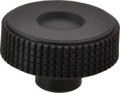 Elesa - 1.97" Head, Knurled Knob - Female Insert, Plastic - Eagle Tool & Supply