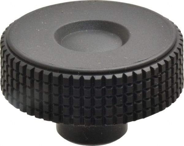 Elesa - 1.97" Head, Knurled Knob - Female Insert, Plastic - Eagle Tool & Supply