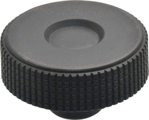 Elesa - 2.36" Head, Knurled Knob - Female Insert, Plastic - Eagle Tool & Supply