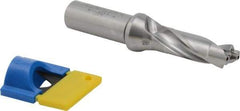 Iscar - 0.669" to 0.705" Diam, 3xD, 2" Max Depth, 3/4" Shank Diam, 5.04" OAL, Replaceable-Tip Drill - FCP, ICK, ICK-2M, ICM, ICP, iCP-2M Insert, 82516550 Toolholder, Series SumoCham - Eagle Tool & Supply