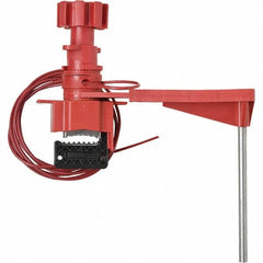 Brady - Pneumatic & Valve Lockouts Type: Universal Valve Lockout Maximum Valve Handle Size (Inch): 1.600 - Eagle Tool & Supply
