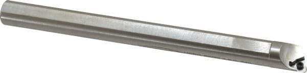 Hertel - 0.54" Min Bore Diam, 6" OAL, 1/2" Shank Diam, HBBQ Indexable Boring Bar - 2" Max Bore Depth, WPGT Insert, Screw Holding Method - Eagle Tool & Supply
