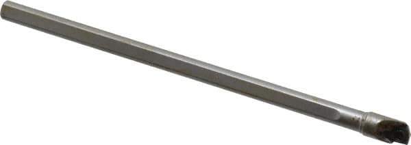 Hertel - 0.26" Min Bore Diam, 4" OAL, 3/16" Shank Diam, HBBG Indexable Boring Bar - 3/4" Max Bore Depth, WPGT Insert, Screw Holding Method - Eagle Tool & Supply