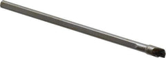 Hertel - 0.26" Min Bore Diam, 4" OAL, 3/16" Shank Diam, HBBG Indexable Boring Bar - 3/4" Max Bore Depth, WPGT Insert, Screw Holding Method - Eagle Tool & Supply