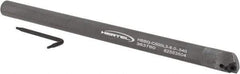Hertel - 0.54" Min Bore Diam, 8" OAL, 1/2" Shank Diam, HBBQ Indexable Boring Bar - 5" Max Bore Depth, WPGT Insert, Screw Holding Method - Eagle Tool & Supply