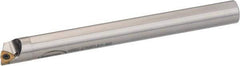 Hertel - 0.8" Min Bore Diam, 8" OAL, 3/4" Shank Diam, HBBS Indexable Boring Bar - 3" Max Bore Depth, WPMT Insert, Screw Holding Method - Eagle Tool & Supply