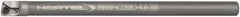 Hertel - 0.275" Min Bore Diam, 3" OAL, 1/2" Shank Diam, HBBF Indexable Boring Bar - 1/2" Max Bore Depth, TD.. Insert, Screw Holding Method - Eagle Tool & Supply