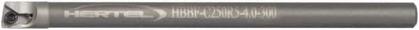 Hertel - 0.3" Min Bore Diam, 4" OAL, 5/8" Shank Diam, HBBF Indexable Boring Bar - 3/4" Max Bore Depth, TD.. Insert, Screw Holding Method - Eagle Tool & Supply