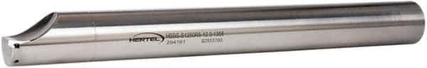 Hertel - 1.355" Min Bore Diam, 12" OAL, 1-1/4" Shank Diam, HBBS Indexable Boring Bar - 10" Max Bore Depth, TD.., TP.. Insert, Screw Holding Method - Eagle Tool & Supply