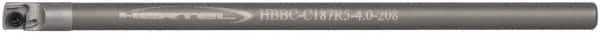 Hertel - 0.23" Min Bore Diam, 2-3/4" OAL, 1/2" Shank Diam, HBBC Indexable Boring Bar - 1/2" Max Bore Depth, CD.. Insert, Screw Holding Method - Eagle Tool & Supply
