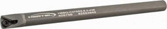 Hertel - 0.438" Min Bore Diam, 6" OAL, 3/8" Shank Diam, HBBQ Indexable Boring Bar - 3-3/4" Max Bore Depth, TPC.. Insert, Screw Holding Method - Eagle Tool & Supply