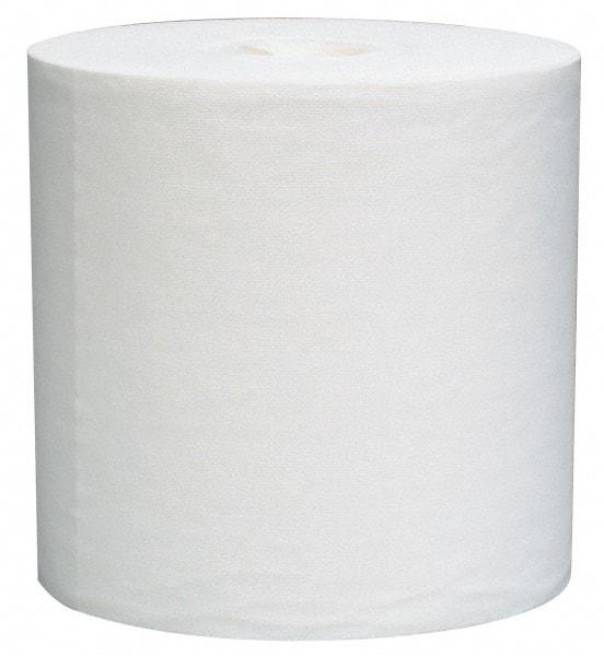 WypAll - L40 Dry General Purpose Wipes - Jumbo Roll, 13-3/8" x 12-1/2" Sheet Size, White - Eagle Tool & Supply