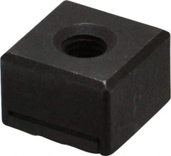 Fairlane - 1/2" Square, 10-32 Thread, 3/8" High, Fine Tooth Grade, Diamond Serration, Carbide-Tipped, Square Positioning Gripper - 0.03 x 45A° Chamfer - Eagle Tool & Supply