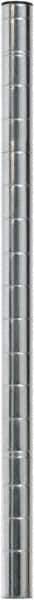 Eagle MHC - 1" Wide, 18 High, Open Shelving Accessory/Component - Zinc, Zinc Finish, 1" Deep, Use with Eagle MHC Shelving - Eagle Tool & Supply