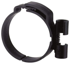 ZSI - 3/8" Rod, 1" Tube Diam, Cushion Clamp - Black, 150 Lb Capacity, Polyamide - Eagle Tool & Supply