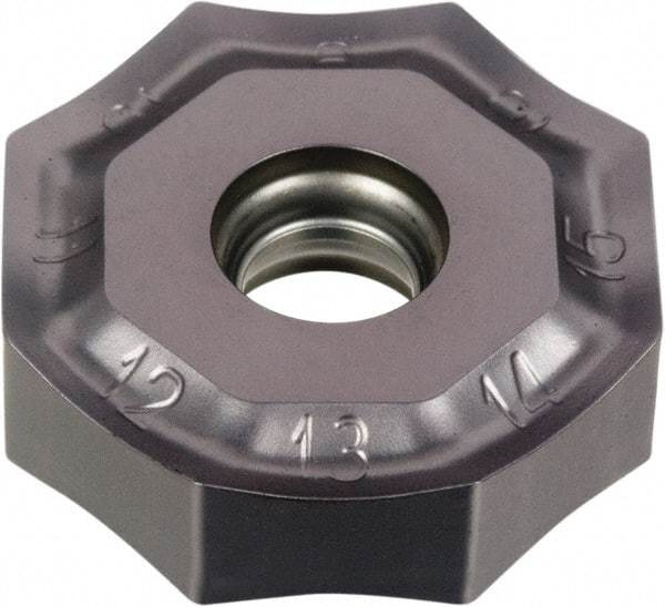 Iscar - ONHU080608 HP Grade IC928 Carbide Milling Insert - TiAlN Finish, 0.236" Thick, 0.031" Corner Radius - Eagle Tool & Supply