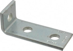 Cooper B-Line - Zinc Plated Carbon Steel 90° Strut Fitting - 1/2" Bolt, 3 Holes, Used with Cooper B Line Channel & Strut (All Sizes Except B62 & B72) - Eagle Tool & Supply