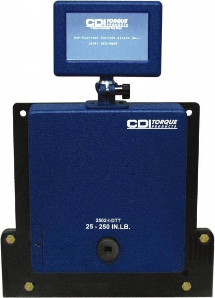 CDI - 5 to 50 In/Lb Electronic Torque Tester - 1/4" Drive, 21" OAL, ±0.5% Accuracy - Eagle Tool & Supply