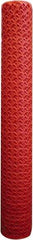 Tenax - 50' Long x 4' High, Orange Temporary Warning Barrier Fence - 1-1/2" x 1-1/2" Mesh - Eagle Tool & Supply