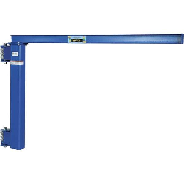 Vestil - 300 Lb Load Capacity, Steel Jib Crane - 8' Span - Eagle Tool & Supply