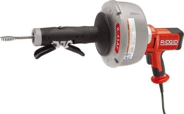 Ridgid - Electric Drain Cleaning Machine - For 3/4" to 2-1/2" Pipe, 25' Cable - Eagle Tool & Supply