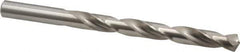Cleveland - 25/64" 135° High Speed Steel Jobber Drill - Bright Finish, Right Hand Cut, Spiral Flute, Straight Shank, 5-1/8" OAL, Split Point - Eagle Tool & Supply