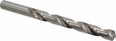 Cleveland - 29/64" 135° High Speed Steel Jobber Drill - Bright Finish, Right Hand Cut, Spiral Flute, Straight Shank, 5-5/8" OAL, Split Point - Eagle Tool & Supply