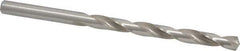 Cleveland - Letter C 135° High Speed Steel Jobber Drill - Bright Finish, Right Hand Cut, Spiral Flute, Straight Shank, 4" OAL, Split Point - Eagle Tool & Supply