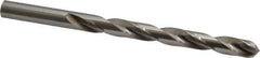 Cleveland - Letter R 135° High Speed Steel Jobber Drill - Bright Finish, Right Hand Cut, Spiral Flute, Straight Shank, 4-3/4" OAL, Split Point - Eagle Tool & Supply