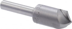 M.A. Ford - 1/2" Head Diam, 1/4" Shank Diam, 3 Flute 100° High Speed Steel Countersink - Eagle Tool & Supply