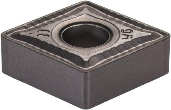 Iscar - CNMG432 WG Grade IC907 Carbide Turning Insert - TiN/TiAlN Finish, 80° Diamond, 1/2" Inscr Circle, 3/16" Thick, 1/32" Corner Radius - Eagle Tool & Supply