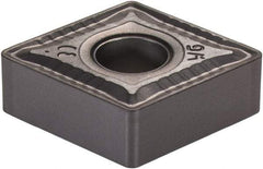 Iscar - CNMG432 WG Grade IC907 Carbide Turning Insert - TiN/TiAlN Finish, 80° Diamond, 1/2" Inscr Circle, 3/16" Thick, 1/32" Corner Radius - Eagle Tool & Supply