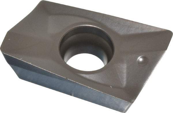 Seco - XOMX180608 M10 Grade T350M Carbide Milling Insert - TiCN/Al2O3 Finish, 1/4" Thick, 0.031" Corner Radius - Eagle Tool & Supply