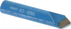 Interstate - 1/2 x 1/2" Shank, Round Shank Boring Single Point Tool Bit - TRE-8, Grade C6 - Exact Industrial Supply