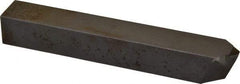 Made in USA - 1/2 x 1/2" Shank, Pointed Nose Single Point Tool Bit - D-8, Grade PCD DIAMOND - Exact Industrial Supply