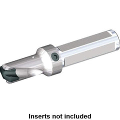 Kennametal - 20.02 to 22mm Diam, 1xD, 22.1mm Max Depth, 1" Shank Diam, 40.13mm Flute, 139.7mm OAL, Replaceable Tip Drill - KSEM0797 Insert, 3 Seat Size, Series KSEM - Eagle Tool & Supply