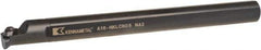 Kennametal - NP.., 5° Lead Angle A-NKLC Internal Right Hand Indexable Profiling Toolholder - 1" Shank Width, 12" Long, Steel, Through Coolant - Eagle Tool & Supply