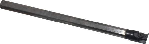 Kennametal - NP.., 5° Lead Angle E-NKLC Internal Right Hand Indexable Profiling Toolholder - 1/2" Shank Width, 8" Long, Carbide, Through Coolant - Eagle Tool & Supply