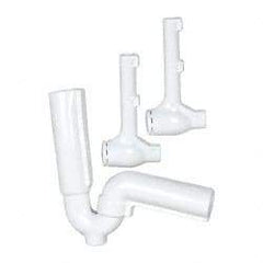 Federal Process - 1-1/2 Inch Pipe, Protect-a-trap Cover - White, PVC - Eagle Tool & Supply