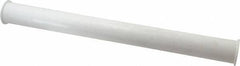 Federal Process - 1-1/2 Inside Diameter, 16 Inch Long, Double Flange, Sink Tailpiece - White, PVC - Eagle Tool & Supply