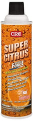 CRC - 20 oz Aerosol Cleaner/Degreaser - Aerosol, Citrus - Eagle Tool & Supply