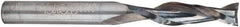 Freud - 1/4" Cutting Diam x 1" Length of Cut, 2 Flute, Upcut Spiral Router Bit - Solid Carbide, 2-1/2" OAL x 1/4" Shank Diam, Cut-Out - Eagle Tool & Supply