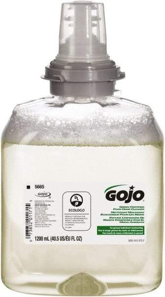 GOJO - 1,200 mL Dispenser Refill Foam Hand Cleaner - Hand Soap, Clear - Eagle Tool & Supply