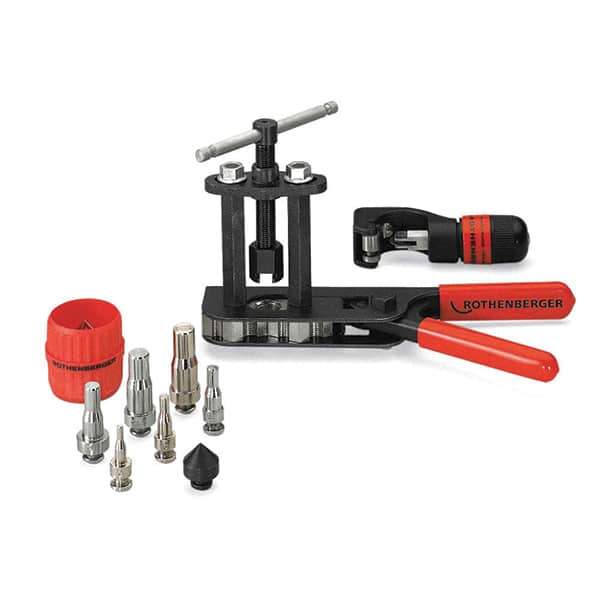 Rothenberger - Flaring Tools & Tube Expanders Type: Flare and Swage Kit Maximum Pipe Capacity (Inch): 3/16 - Eagle Tool & Supply