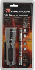 Streamlight - UV, White LED Bulb, 50 Lumens, Industrial/Tactical Flashlight - Black Aluminum Body, 3 AAA Alkaline Batteries Included - Eagle Tool & Supply