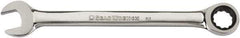 GearWrench - 7mm 12 Point Combination Wrench - Chrome Vanadium Steel, Full Polish Finish - Eagle Tool & Supply