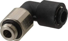 Legris - 6mm Outside Diam, 1/8 BSPP, Nylon Push-to-Connect Tube Male Swivel Elbow - 290 Max psi, Tube to Male BSPP Connection, Buna Nitrile O-Ring - Eagle Tool & Supply