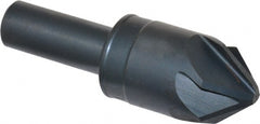 M.A. Ford - 7/8" Head Diam, 1/2" Shank Diam, 6 Flute 82° High Speed Steel Countersink - Eagle Tool & Supply